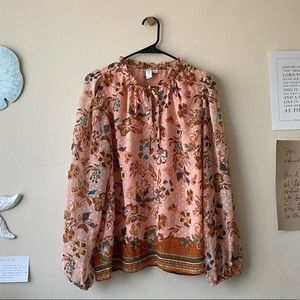 Cute floral blouse